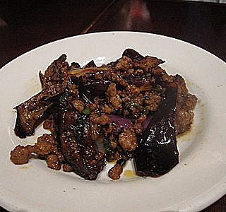 Baklažanas su malta mėsa